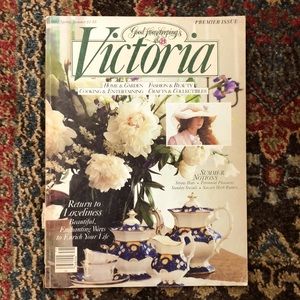 PREMIER issue vintage Victoria Magazine Summer ‘87